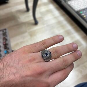 Gümüş erkek yüzük