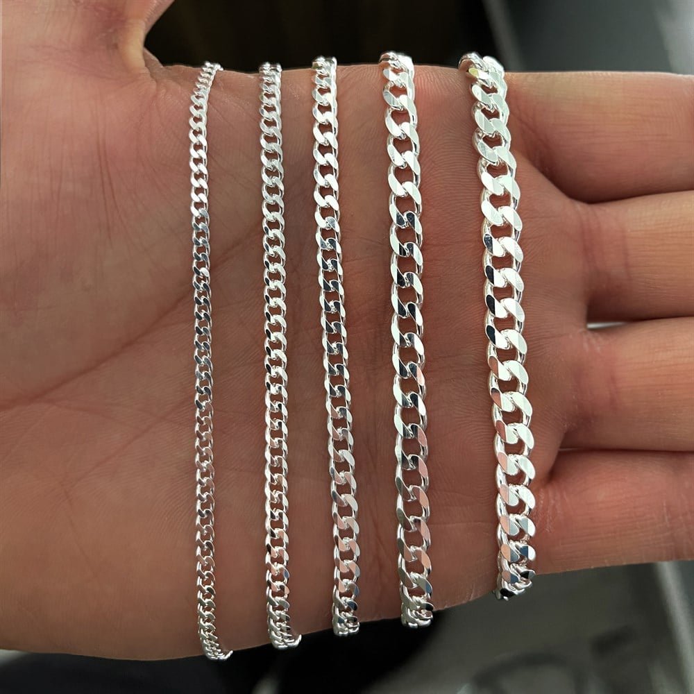 Gurmet Zincir Gümüş Kolye - Görsel 4