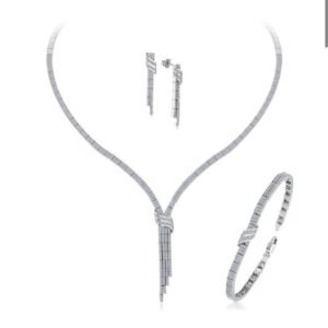 Gümüş salkım set