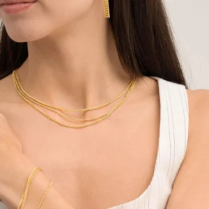 Midyat Hasırı Tasarım Elişi Altın Kaplama Gümüş Set